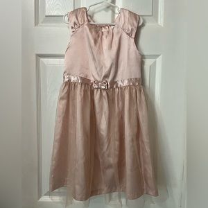 Little girls pink dress